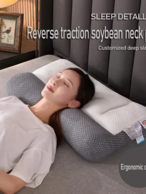 Neck Pillow Aid Neck Protection Correction Orthopedic Pillow 40x60cm 48x74cm For Sleeping Ergonomic Neck Releaser Comfort Pillow