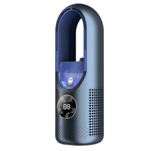 Ventilateur de table humidificateur 2 en 1 avec veilleuse RGB
