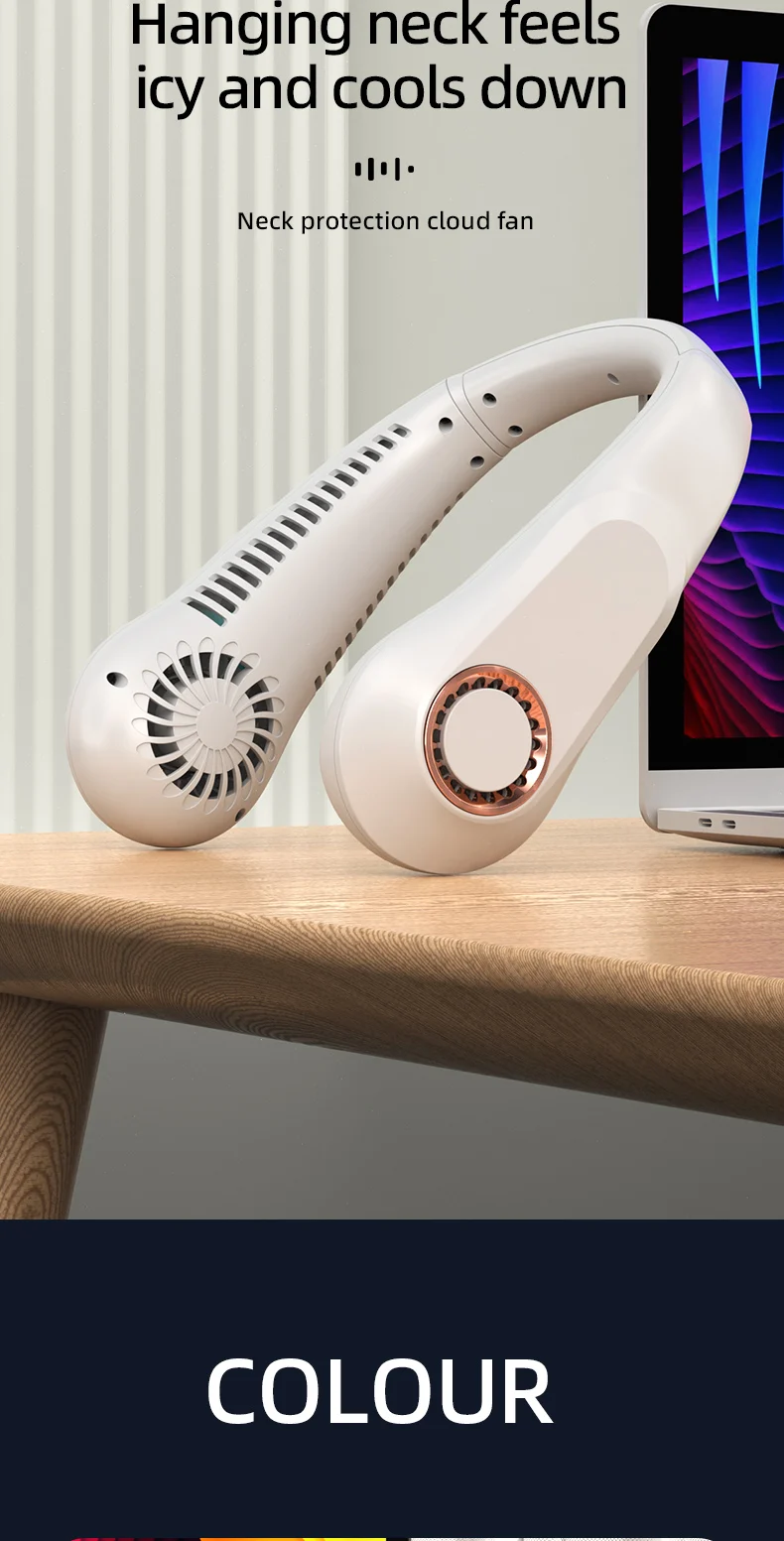 Ventilateur de cou portable sans pales — OUSSIRRO – Image 13