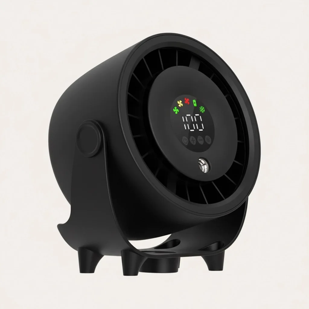 Ventilateur brumisateur USB écran digital — CREAROMA – Image 2