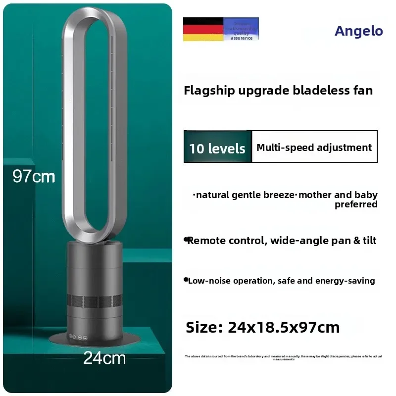 Ventilateur colonne 2-en-1 chauffant et purifiant — HAOYUNMA – Image 8
