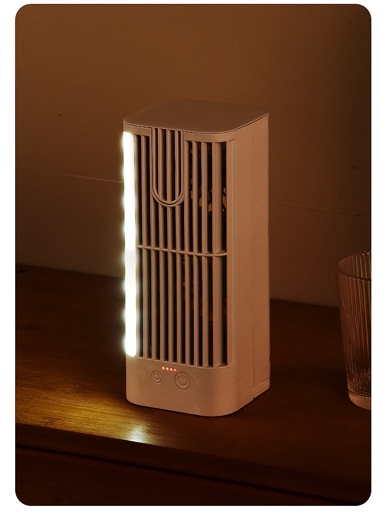 Mini ventilateur brumisateur USB avec veilleuse — kbxstart – Image 6