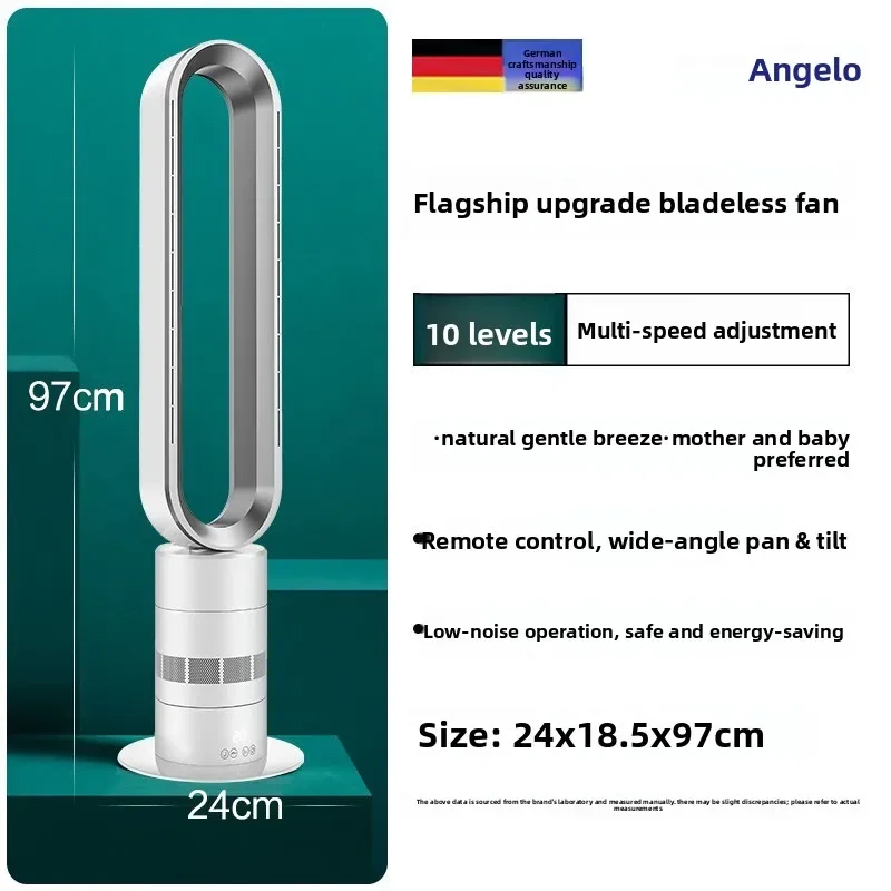 Ventilateur colonne 2-en-1 chauffant et purifiant — HAOYUNMA – Image 7