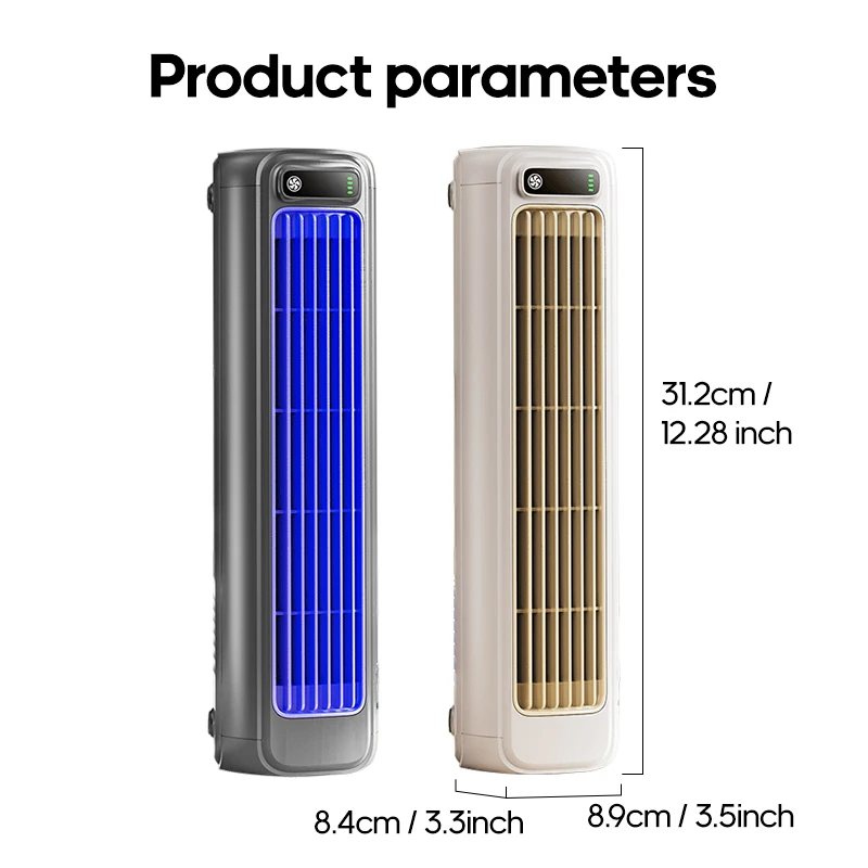 Ventilateur portable rechargeable sans pales — Kinscoter – Image 2