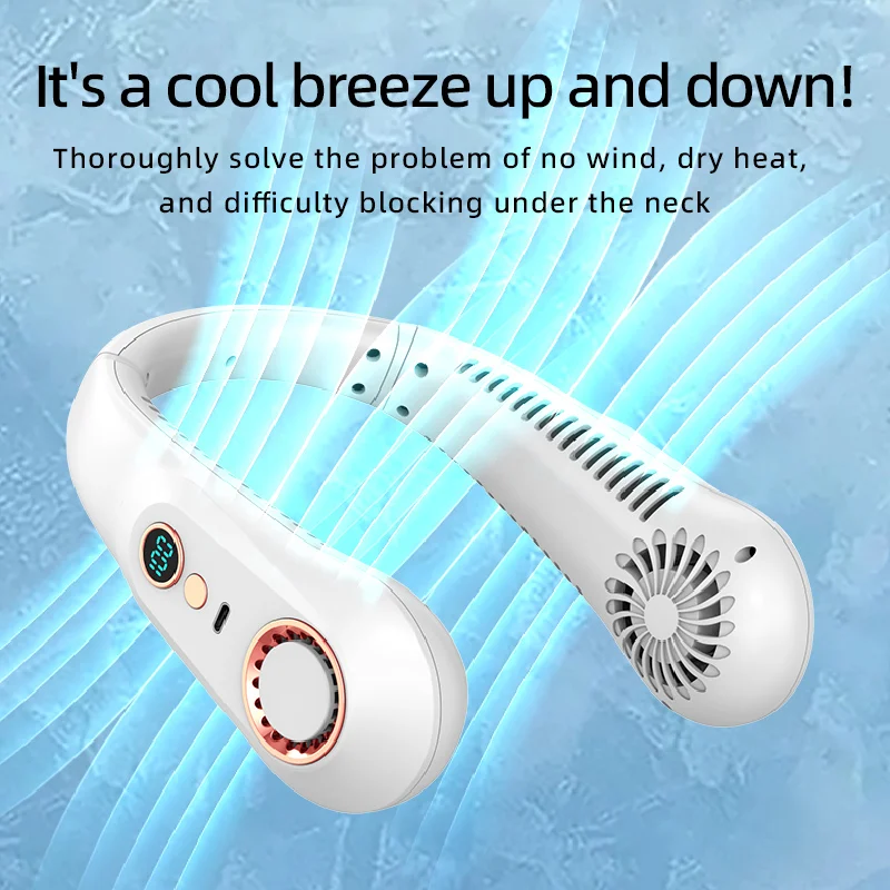 Ventilateur de cou portable sans pales — OUSSIRRO – Image 3