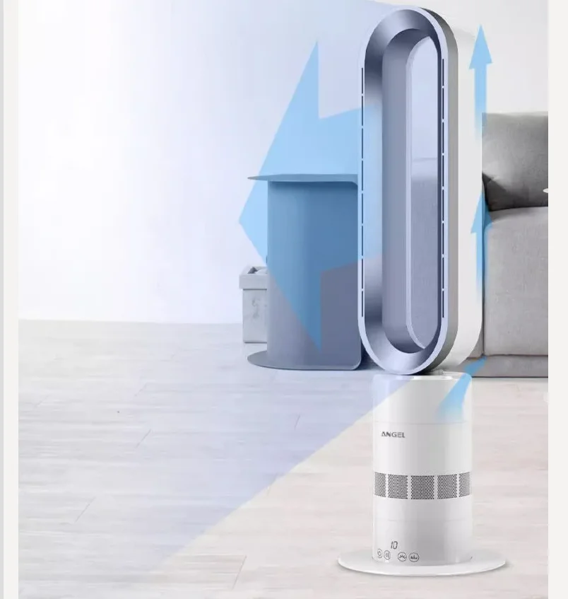 Ventilateur colonne 2-en-1 chauffant et purifiant — HAOYUNMA – Image 4