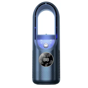 ventilateur de table humidificateur bleu