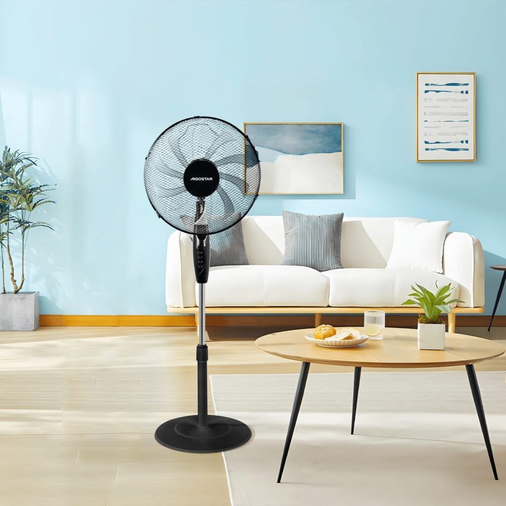 ventilateur sur pieds noir ventilateur sur pieds noir